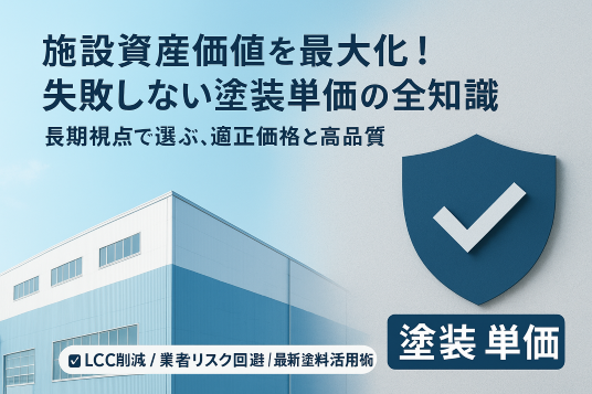 塗装工事の単価とは？