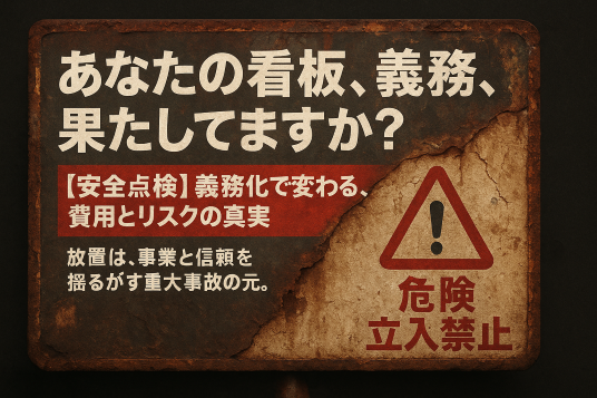 看板　点検　義務化