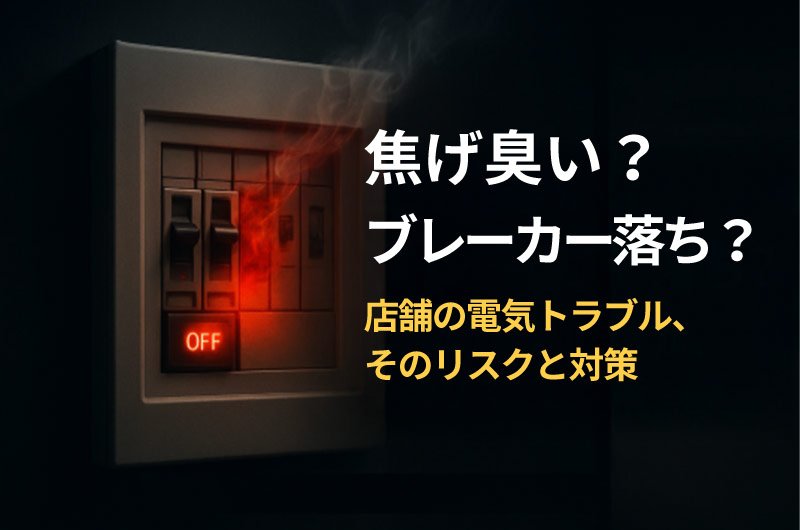 店舗運営トラブル対応！分電盤等電気のトラブルが起きた時どうする？