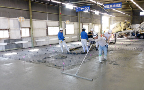 防塵塗装を導入する際の注意点（下地の状態確認と、適切な処理の徹底）