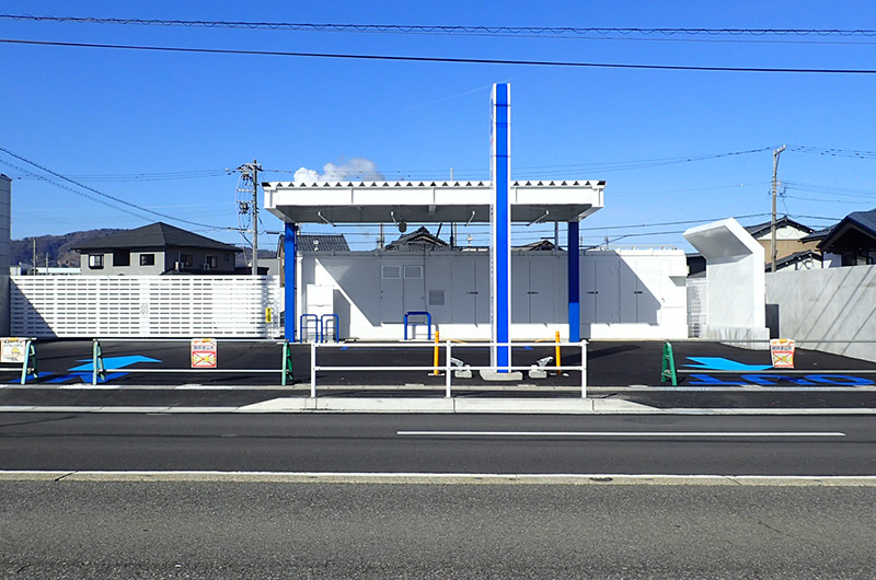 福井灯明寺水素ステーション実績写真2