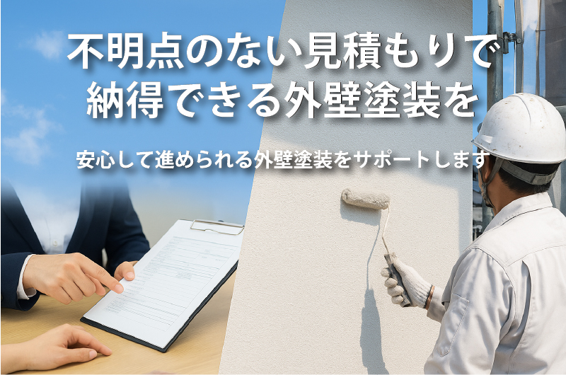 外壁塗装の見積もり